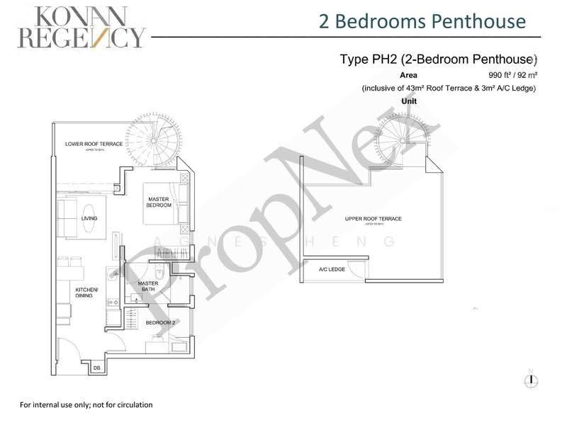 Kovan Regency, 2 Kovan Rise, 2 Bedrooms, 990 sqft, Condominium For Sale, by Agnes Heng, 500244936 - PropertyGuru.com.sg