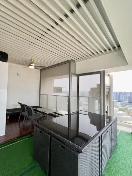 Kovan Regency, 2 Kovan Rise, 2 Bedrooms, 990 sqft, Condominium For Sale, by Agnes Heng, 500244936 - Covered Upper Terrace - PropertyGuru.com.sg
