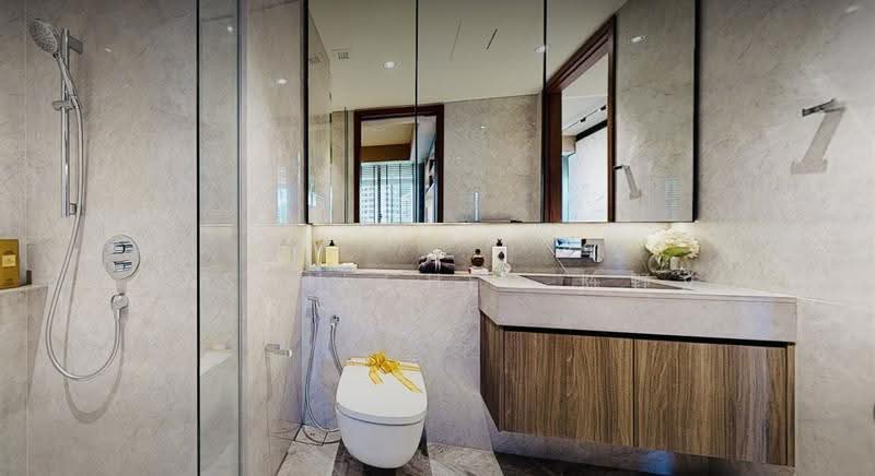 CanningHill Piers, 5 Clarke Quay, 1 Bedroom, 441 sqft, Condominium For Sale, by Jason Chen 陈野文, 500244940 - Bathroom - PropertyGuru.com.sg