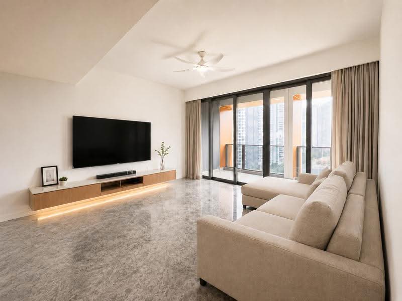 Riviere, 3 Jiak Kim Street, Alexandra / Commonwealth, 3 Bedrooms, 1,507 sqft, Condominium For Sale, by Wanni Chan 陈寀颖, 500245042 - Living Room - PropertyGuru.com.sg