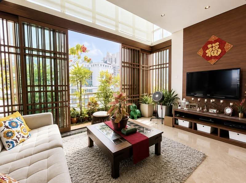 Melrose Park, 93 Kellock Road, 4 Bedrooms, 3,767 sqft, Condominium For Rent, by Sharon Tay, 500245046 - Living Room - PropertyGuru.com.sg