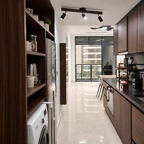Pullman Residences, 18 Dunearn Road, Newton / Novena, 2 Bedrooms, 667 sqft, Condominium For Sale, by Kim Tham, 500245047 - Kitchen - PropertyGuru.com.sg