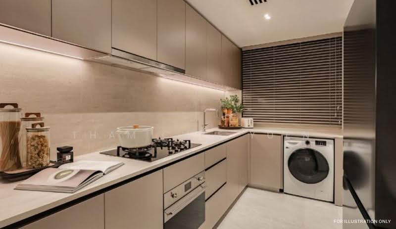 Pinery Residences, Tampines Street 94, 4 Bedrooms, 1,195 sqft, Condominium For Sale, by Tham Chee Yuen, 500245066 - Kitchen - PropertyGuru.com.sg