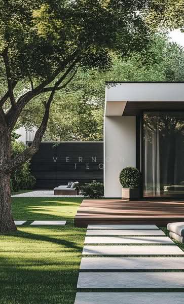 A Rare Architectural Statement in Bukit Timah, Clementi Park / Upper Bukit Timah, 6 Bedrooms, 10,244 sqft, Bungalow House For Sale, by Vernon Teo, 500245075 - Exterior - PropertyGuru.com.sg