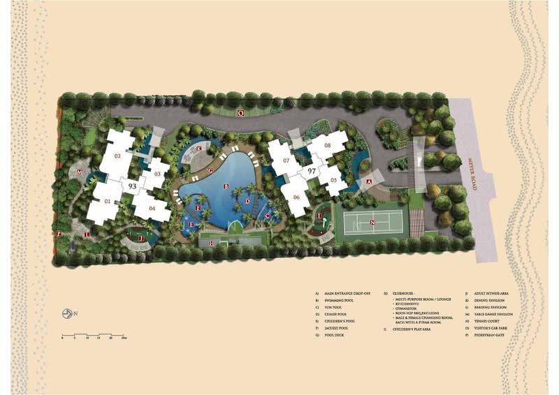 The Meyerise, 97 Meyer Road, 2 Bedrooms, 883 sqft, Condominium For Sale, by Jenn Tan, 500245099 - Pool - PropertyGuru.com.sg