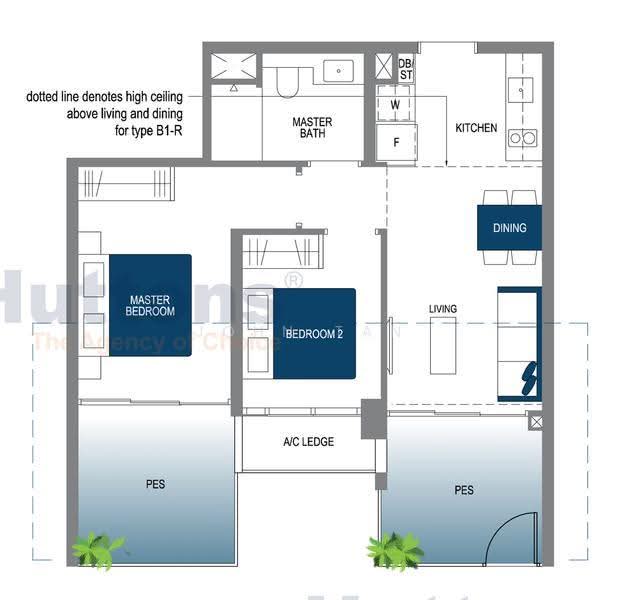 Lake Grande, 2 Jurong Lake Link, Boon Lay / Jurong / Tuas, 2 Bedrooms, 721 sqft, Condominium For Sale, by John Tan, 500245122 - PropertyGuru.com.sg