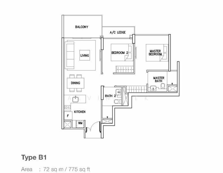 Ripple Bay, 12 Pasir Ris Link, Pasir Ris / Tampines, 2 Bedrooms, 775 sqft, Condominium For Sale, by Alvin Bek, 500245151 - PropertyGuru.com.sg