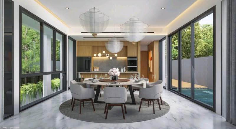 Mount Sinai - Brand New Swimming Pool, Basement, Attic and Home Lift, Mount Sinai, Holland Grove, Henry Park, Moonbeam Terrace, Tanglin / Holland / Bukit Timah, 7 Bedrooms, 12,239 sqft, Detached House For Sale, by Vivian Yang, 500245188 - Dining Room - PropertyGuru.com.sg