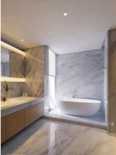 Mount Sinai - Brand New Swimming Pool, Basement, Attic and Home Lift, Mount Sinai, Holland Grove, Henry Park, Moonbeam Terrace, Tanglin / Holland / Bukit Timah, 7 Bedrooms, 12,239 sqft, Detached House For Sale, by Vivian Yang, 500245188 - Bathroom - PropertyGuru.com.sg