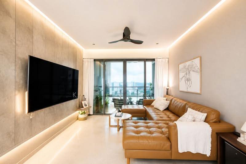 Thomson Three, 21 Bright Hill Drive, Ang Mo Kio / Bishan / Thomson, 3 Bedrooms, 1,044 sqft, Condominium For Sale, by Karen Neo, 500245190 - Living Room - PropertyGuru.com.sg