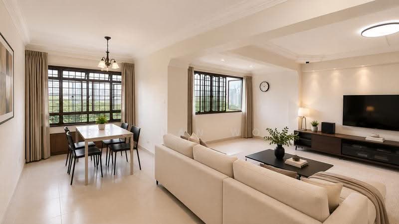 540 Jelapang Road, 540 Jelapang Road, 3 Bedrooms, 1,291 sqft, HDB Flat For Sale, by Brendan Wong, 500245192 - Living Room - PropertyGuru.com.sg
