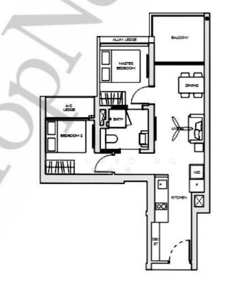 The Woodleigh Residences, 25 Bidadari Park Drive, Macpherson / Potong Pasir, 2 Bedrooms, 592 sqft, Apartment For Sale, by Bernard Ng 黄俊凯, 500245193 - PropertyGuru.com.sg