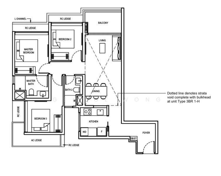 Grand Dunman, 18 Dunman Road, East Coast / Marine Parade, 3 Bedrooms, 958 sqft, Condominium For Sale, by George Wong, 500245285 - Master Bedroom - PropertyGuru.com.sg