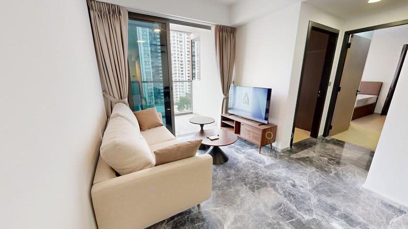 One Bernam, 1 Bernam Street, Chinatown / Tanjong Pagar, 2 Bedrooms, 732 sqft, Condominium For Sale, by Joseph Khoo, 500245297 - Living Room - PropertyGuru.com.sg