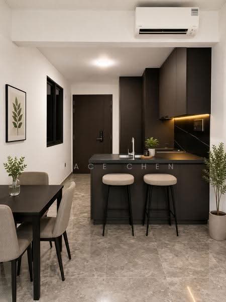 Hyll on Holland, 89 Holland Road, 2 Bedrooms, 657 sqft, Condominium For Sale, by Grace Chen, 500245311 - Kitchen - AI Generated - PropertyGuru.com.sg