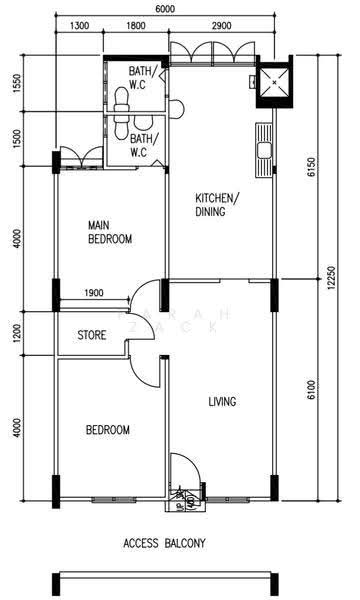 554 Bedok North Street 3, 554 Bedok North Street 3, 2 Bedrooms, 732 sqft, HDB Flat For Sale, by Farah Zack, 500245341 - Bathroom - PropertyGuru.com.sg
