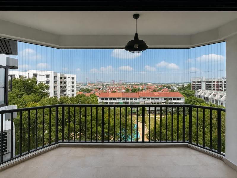 Nim Gardens, 77 Nim Road, Seletar / Yio Chu Kang, 3 Bedrooms, 1,893 sqft, Condominium For Rent, by Casey Koo 古家进, 500245346 - Balcony - PropertyGuru.com.sg