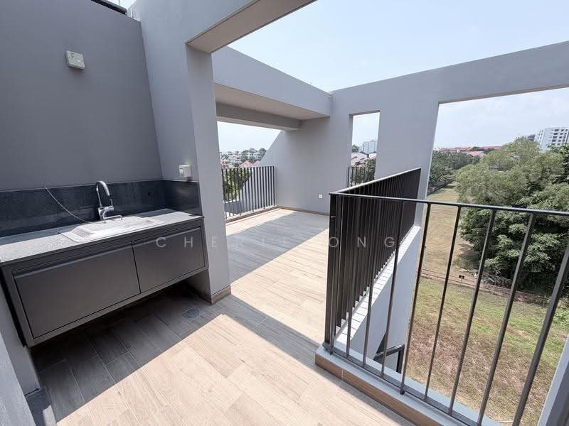 Pollen Collection, Pollen View Off Nim Road, Seletar / Yio Chu Kang, 5 Bedrooms, 2,242 sqft, Semi-Detached House For Sale, by Cherie Ong, 500245348 - Balcony - PropertyGuru.com.sg