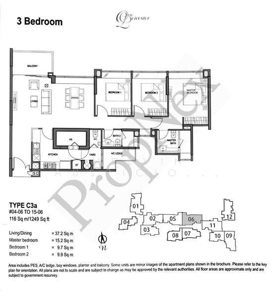 One Leicester, 1 Leicester Road, Macpherson / Potong Pasir, 3 Bedrooms, 1,249 sqft, Condominium For Sale, by Melvin Auspicious Lee 李俊豪, 500245362 - PropertyGuru.com.sg