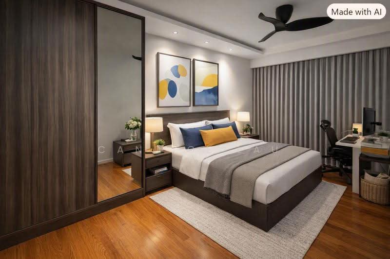 310B Punggol Walk, 310B Punggol Walk, Hougang / Punggol / Sengkang, 3 Bedrooms, 1,205 sqft, HDB Flat For Sale, by Candice Lau, 500245371 - Bedroom - PropertyGuru.com.sg