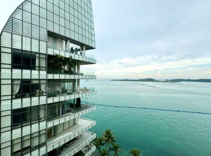 The Oceanfront @ Sentosa Cove, 287 Ocean Drive, Harbourfront / Telok Blangah, 4 Bedrooms, 4,510 sqft, Condominium For Sale, by Andy Lim 林佳俊, 500245390 - Balcony - PropertyGuru.com.sg