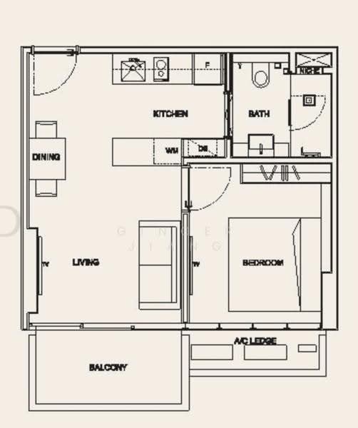 6 Derbyshire, 6 Derbyshire Road, 1 Bedroom, 527 sqft, Condominium For Rent, by Ginger Jiang, 500245404 - PropertyGuru.com.sg