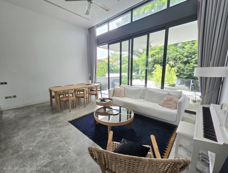 Victoria Park Villas, Victoria Park Grove, Tanglin / Holland / Bukit Timah, 5 Bedrooms, 4,185 sqft, Semi-Detached House For Sale, by Jackie Ang, 500245422 - Living Room - PropertyGuru.com.sg