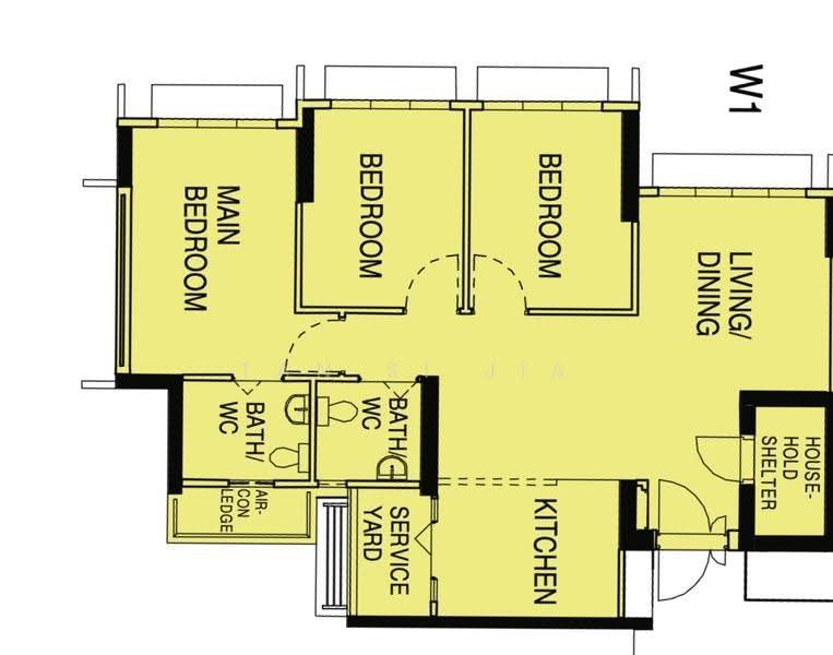 110A Bidadari Park Drive, 110A Bidadari Park Drive, Macpherson / Potong Pasir, 3 Bedrooms, 1,001 sqft, HDB Flat For Sale, by Tan Si Jia, 500245423 - PropertyGuru.com.sg