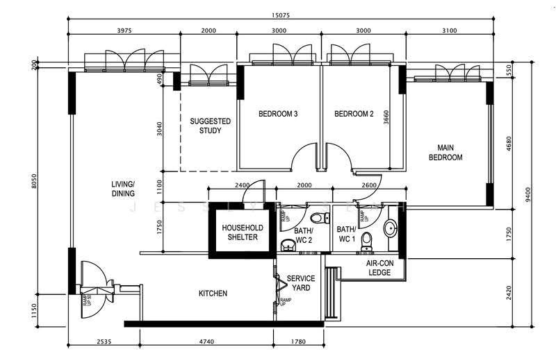 677C Punggol Drive, 677C Punggol Drive, Hougang / Punggol / Sengkang, 3 Bedrooms, 1,216 sqft, HDB Flat For Sale, by Jesslyn Seah, 500245427 - PropertyGuru.com.sg