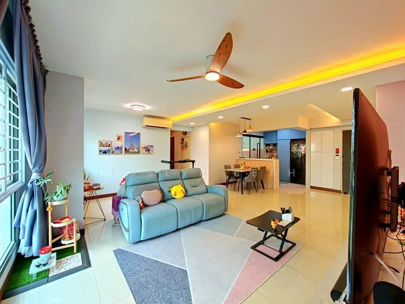 677C Punggol Drive, 677C Punggol Drive, Hougang / Punggol / Sengkang, 3 Bedrooms, 1,216 sqft, HDB Flat For Sale, by Jesslyn Seah, 500245427 - Living Room - PropertyGuru.com.sg