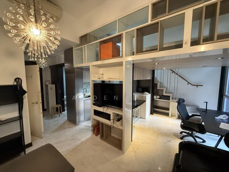 Euhabitat, 228 Jalan Eunos, Eunos / Geylang / Paya Lebar, 1 Bedroom, 517 sqft, Condominium For Rent, by Jayden Toh, 500245466 - Living Room - PropertyGuru.com.sg
