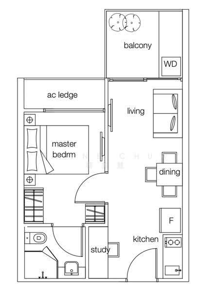 NottingHill Suites, 29A Toh Tuck Road, 1 Bedroom, 398 sqft, Apartment For Sale, by Rayne Chua 蔡美慧, 500245489 - PropertyGuru.com.sg