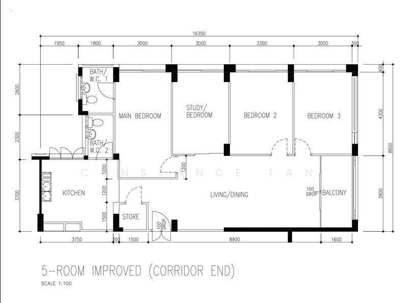 250 Choa Chu Kang Avenue 2, 250 Choa Chu Kang Avenue 2, 4 Bedrooms, 1,345 sqft, HDB Flat For Sale, by Constance Tan, 500245506 - PropertyGuru.com.sg