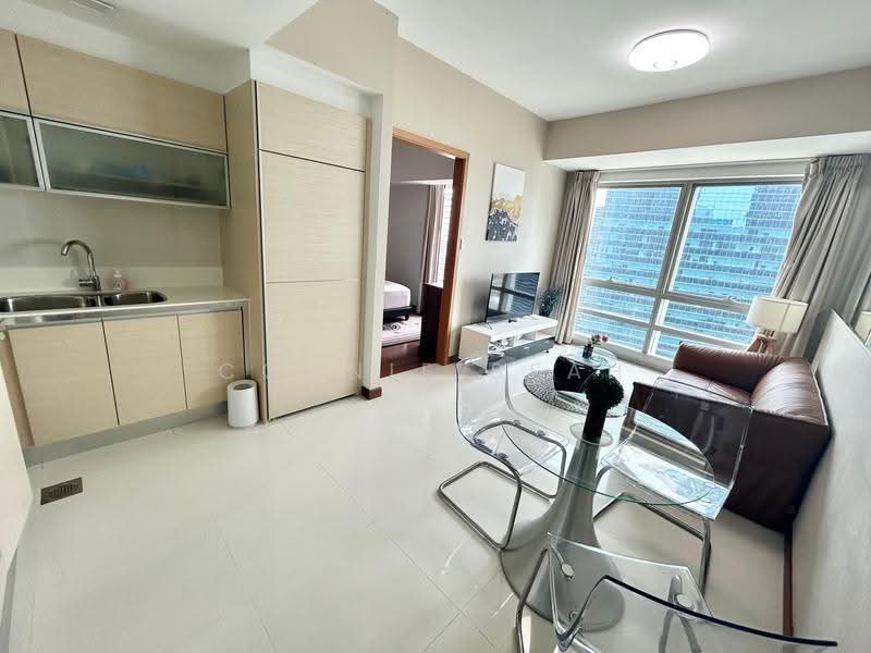 The Sail @ Marina Bay, 6 Marina Boulevard, Boat Quay / Raffles Place / Marina, 2 Bedrooms, 878 sqft, Condominium For Rent, by Connie Seah, 500245515 - Living Room - PropertyGuru.com.sg
