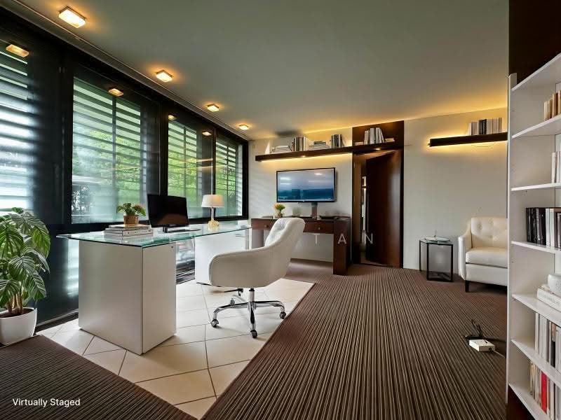 PEARL 91890081 MODERN GCB IN ASTRID VICINITY 顶级优质洋房, Astrid hill, Leedon Park , Bin Tong Park, Belmont road, 5 Bedrooms, 8,000 sqft, Good Class Bungalow For Sale, by Pearl Tan, 500245516 - Study - PropertyGuru.com.sg