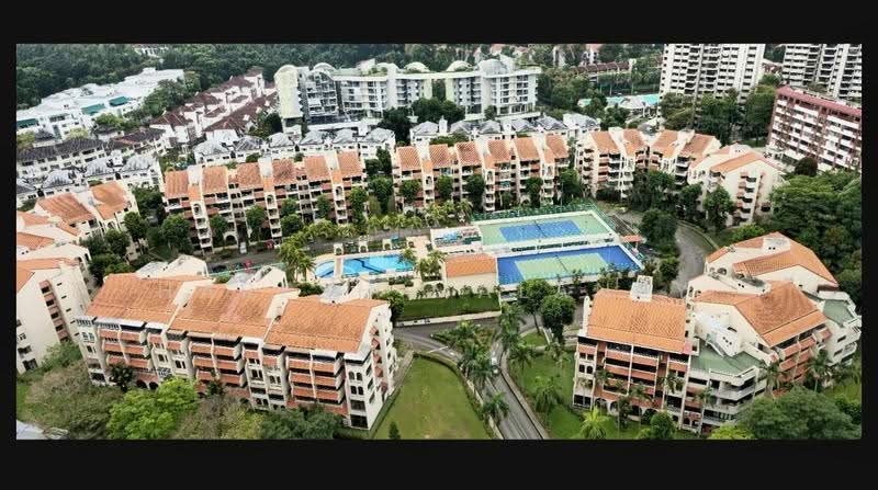 Spanish Village, 64 Farrer Road, 3 Bedrooms, 2,368 sqft, Condominium For Rent, by Haresh Malaney, 500245517 - Exterior - PropertyGuru.com.sg