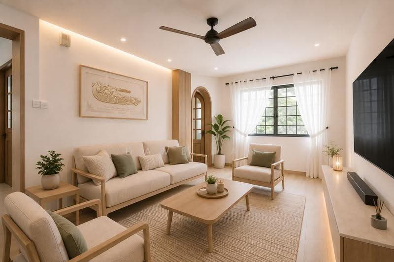 350 Choa Chu Kang Central, 350 Choa Chu Kang Central, Dairy Farm / Bukit Panjang / Choa Chu Kang, 4 Bedrooms, 1,582 sqft, HDB Flat For Sale, by Dave Tan, 500245537 - Living Room - PropertyGuru.com.sg