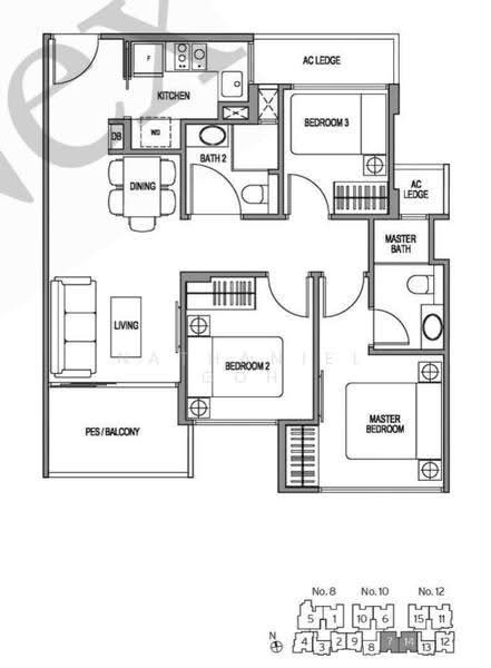 Adana @ Thomson, 10 Old Upper Thomson Road, 3 Bedrooms, 721 sqft, Condominium For Sale, by Nathaniel Goh, 500245589 - PropertyGuru.com.sg