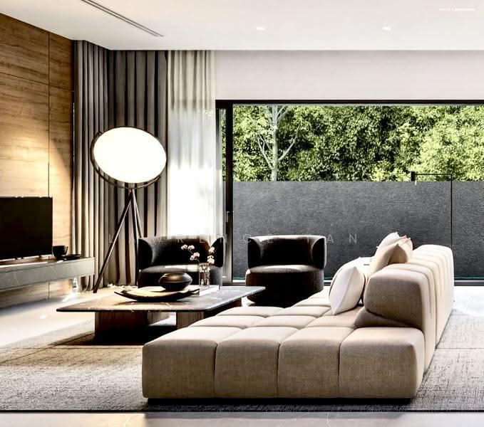 INDIGO - First Class Semi-Detached, Upper East Coast | Siglap | Palm Avenue, 5 Bedrooms, 6,159 sqft, Semi-Detached House For Sale, by Lawrence Tan, 500245612 - Living Room - PropertyGuru.com.sg