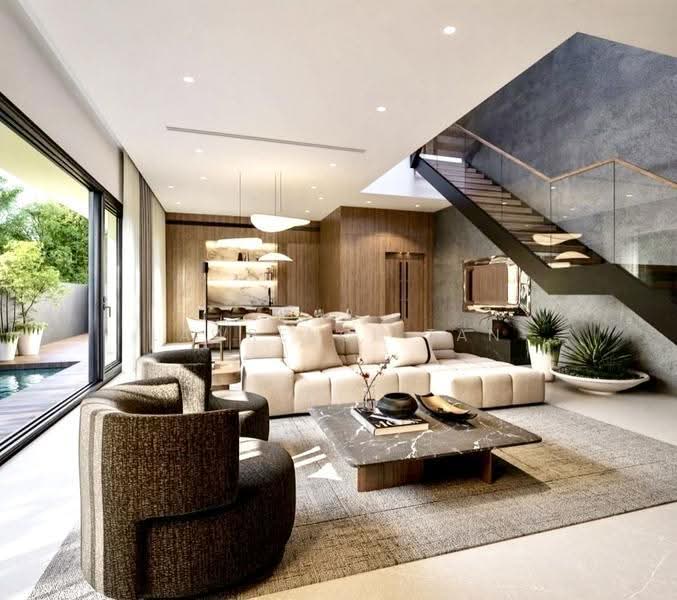 INDIGO - First Class Semi-Detached, Upper East Coast | Siglap | Palm Avenue, 5 Bedrooms, 6,159 sqft, Semi-Detached House For Sale, by Lawrence Tan, 500245612 - Living Room - PropertyGuru.com.sg