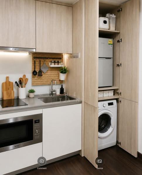 Park Place Residences, 6 Paya Lebar Road, Eunos / Geylang / Paya Lebar, Studio, 250 sqft, Condominium For Rent, by Michelle Tan, 500245618 - Kitchen - PropertyGuru.com.sg