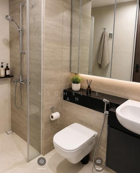 Park Place Residences, 6 Paya Lebar Road, Eunos / Geylang / Paya Lebar, Studio, 250 sqft, Condominium For Rent, by Michelle Tan, 500245618 - Bathroom - PropertyGuru.com.sg