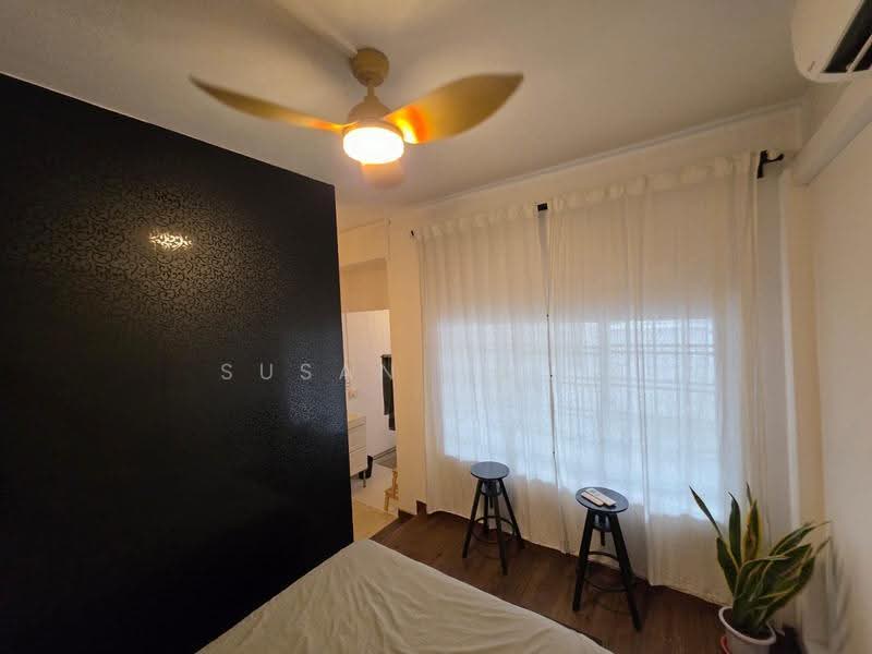 Up a Lazy Ground Floor, Tiong Bahru Walkup Apartment, 2 Bedrooms, 910 sqft, Walk-up Apartment For Rent, by Susan Prior, 500245632 - Bedroom - PropertyGuru.com.sg