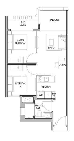The Tre Ver, 60 Potong Pasir Avenue 1, Macpherson / Potong Pasir, 2 Bedrooms, 646 sqft, Condominium For Sale, by Jax Lim, 500245635 - PropertyGuru.com.sg