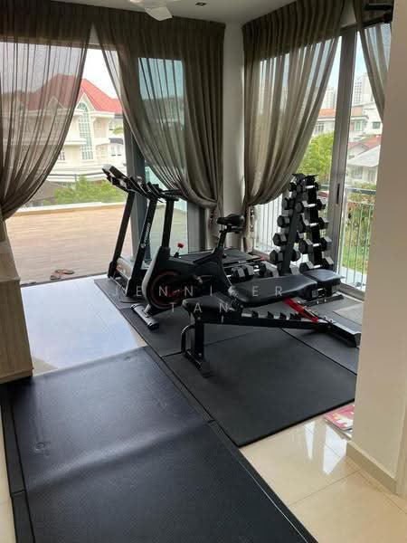 Seletar Hills Estate, 26 Jalan Kechubong, 5 Bedrooms, 4,593 sqft, Semi-Detached House For Sale, by Jennifer Tan, 500245648 - Gym - PropertyGuru.com.sg
