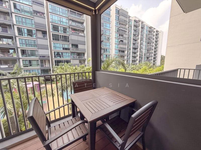 Treasure at Tampines, 53 Tampines Lane, Pasir Ris / Tampines, 2 Bedrooms, 678 sqft, Condominium For Sale, by Kate Sia, 500245734 - Balcony - PropertyGuru.com.sg