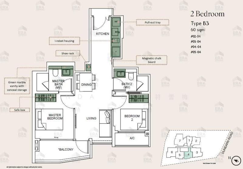Dunearn 386, 386 Dunearn Road, Newton / Novena, 2 Bedrooms, 646 sqft, Condominium For Sale, by Linda Foo 符雪梅, 500245756 - PropertyGuru.com.sg