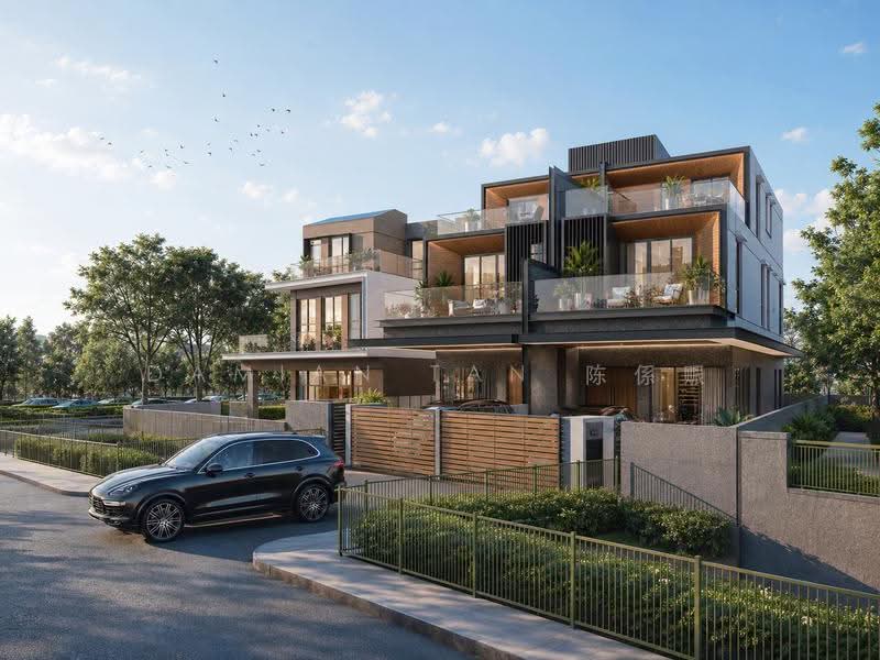 ✸SUPER CONVENIENT✸1 KM OF NYPS✸ NEAR BOTANIC GDNS & FARRER RD MRT STATIONS✸BRAND NEW 2.5-STY SEMI-D✸, Gallop Park Road Jalan Harom Setangkai Cluny Park Woollerton Stevens Robin Fernhill Coronation Trevose Berrima Harlyn Dalkeith Narooma Camborne Kheam Hock Tudor University Unggas Bahasa Duke's King's Queen's Princess Duchess Lutheran Watten Shelford, Tanglin / Holland / Bukit Timah, 6 Bedrooms, 5,231 sqft, Semi-Detached House For Sale, by Damian Tan 陈係赈, 500245770 - Exterior - PropertyGuru.com.sg