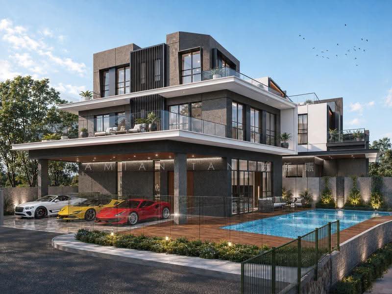 ✸SUPER CONVENIENT✸1 KM OF NYPS✸ NEAR BOTANIC GDNS & FARRER RD MRT STATIONS✸BRAND NEW 2.5-STY SEMI-D✸, Gallop Park Road Jalan Harom Setangkai Cluny Park Woollerton Stevens Robin Fernhill Coronation Trevose Berrima Harlyn Dalkeith Narooma Camborne Kheam Hock Tudor University Unggas Bahasa Duke's King's Queen's Princess Duchess Lutheran Watten Shelford, Tanglin / Holland / Bukit Timah, 6 Bedrooms, 5,231 sqft, Semi-Detached House For Sale, by Damian Tan 陈係赈, 500245770 - Exterior - PropertyGuru.com.sg
