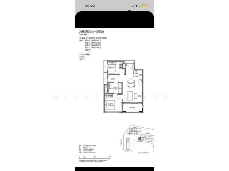 Parksuites, 18 Holland Grove Road, Tanglin / Holland / Bukit Timah, 2 Bedrooms, 786 sqft, Condominium For Sale, by Michelle Neo, 500245818 - PropertyGuru.com.sg